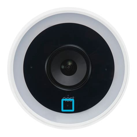 Plug the camera into a power source. Locate the reset button on the back of the camera. Tip: The reset button on the Nest Cam (battery) is located on the back of the camera head. Press and hold for five seconds. Your camera will restart, and the status light will be a steady, solid white. 